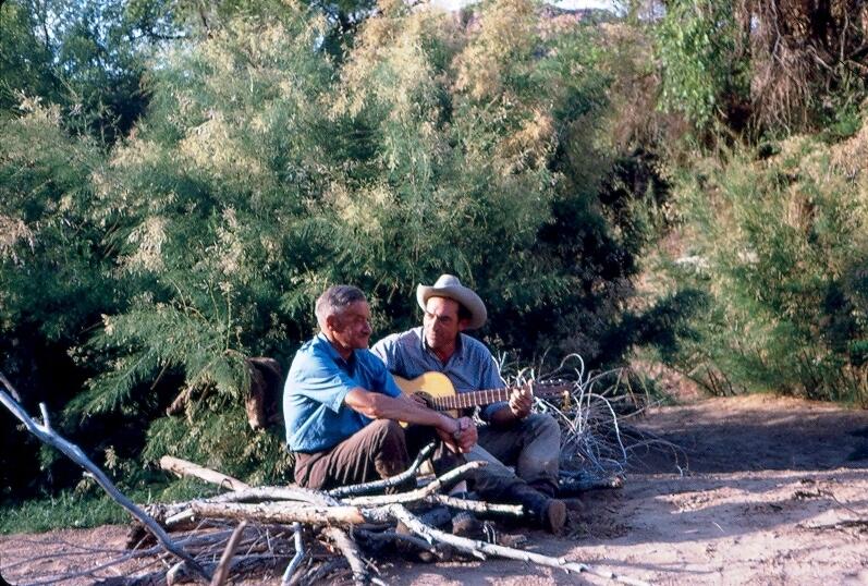 In the midst of a research expedition in Cataract Canyon, Utah, former USGS Chief Hydrologist Luna Leopold and eminent physicist