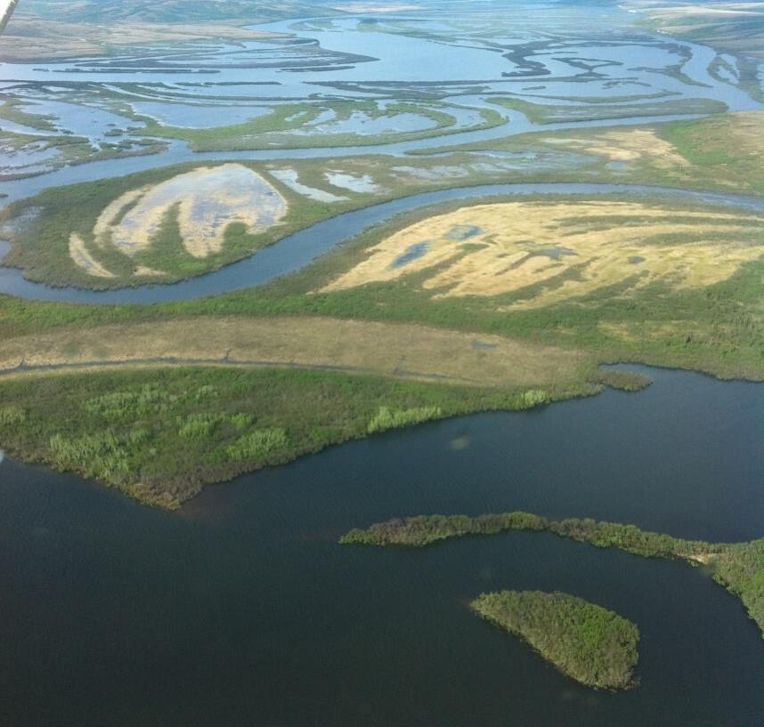 The Yukon River near St. Mary’s, Alaska