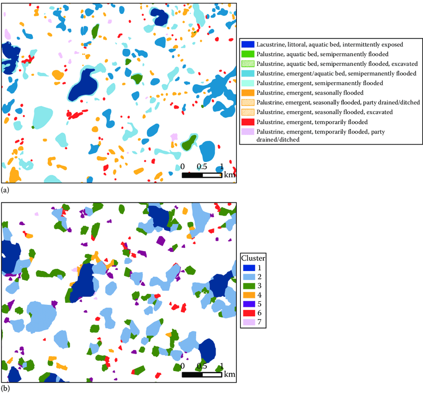 National Wetlands Inventory image of Stutsman County, North Dakota