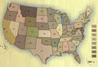 Map of the United States