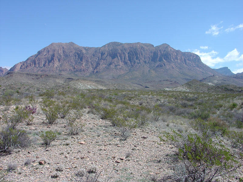 A photo of Chisos Mountains.