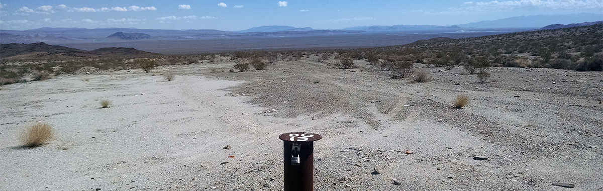 View from well BGMW-13, southern Amargosa Desert, Nev.