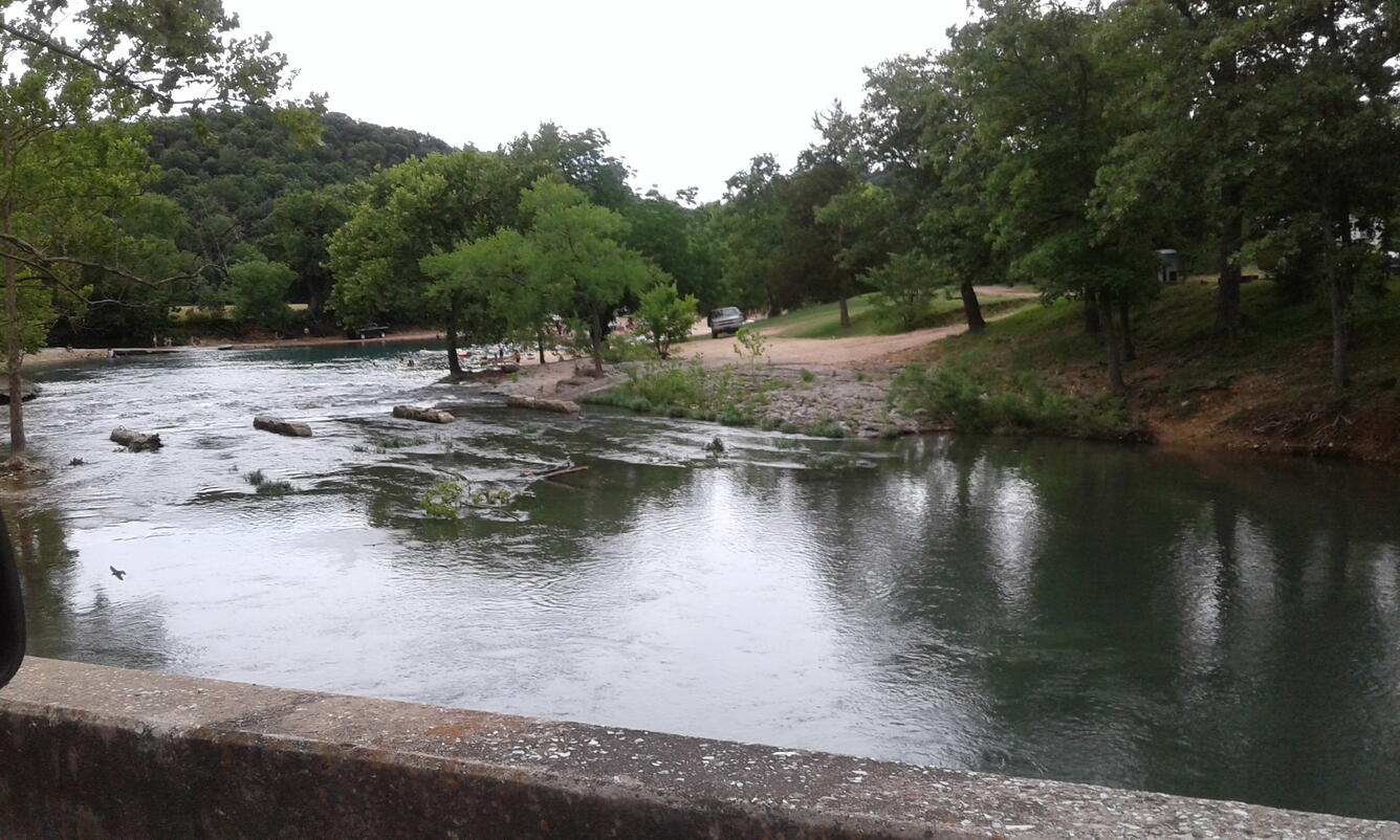 Blue Hole near Boone/Roub aquifers