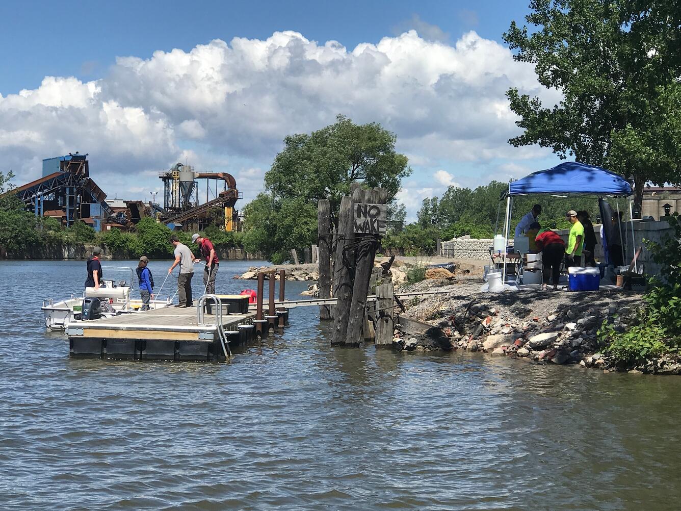Fish Sampling from Buffalo River