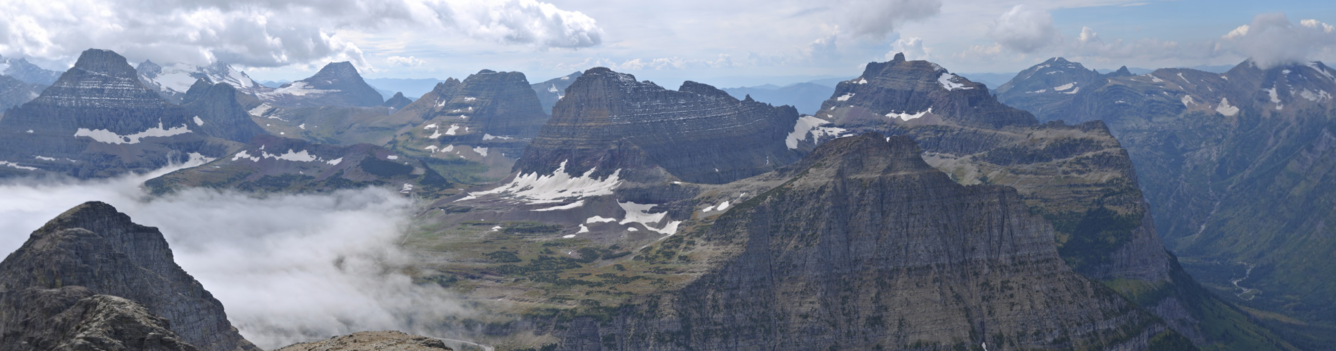 Gigipixel image in Glacier NP.