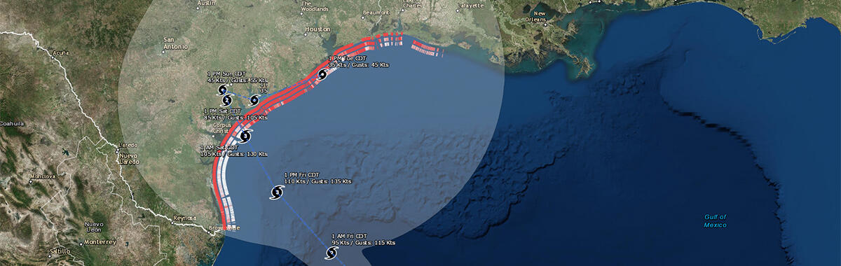 Coastal Change Hazards Portal screen shoot