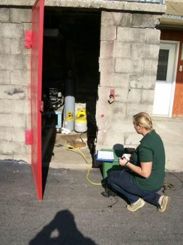 Catherine Fargen measuring well - Northern Sanitation District No 1