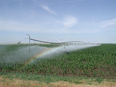 Center pivot irrigation