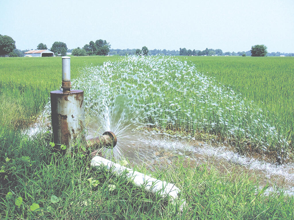 Irrigation groundwater well