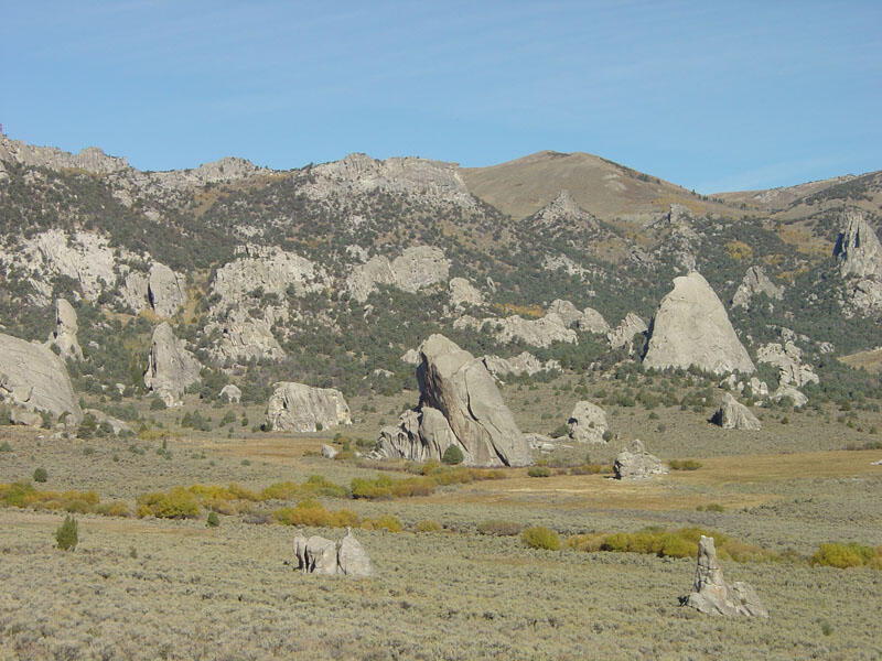 View from Treasure Rock
