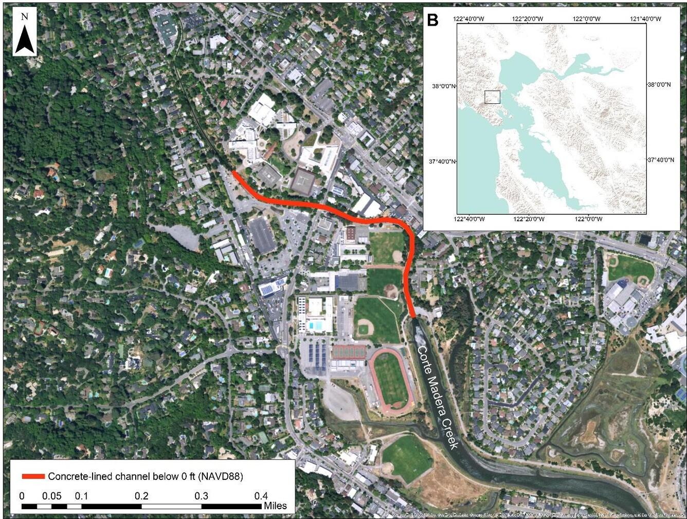 Overview map of San Francisco Bay