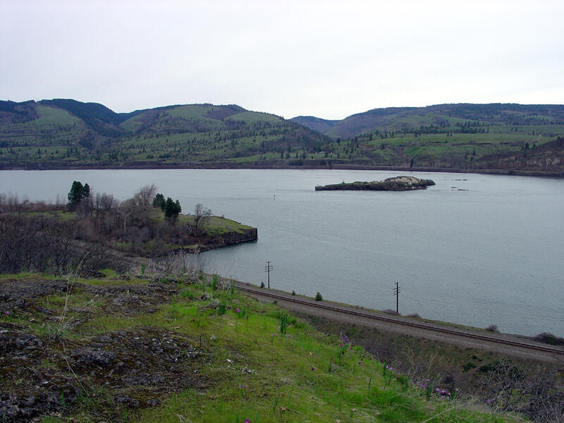 A photo of Columbia River Gorge