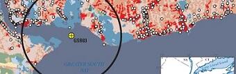 Attribution of storm-weighted potential contaminant hazard ranks to sampling locations