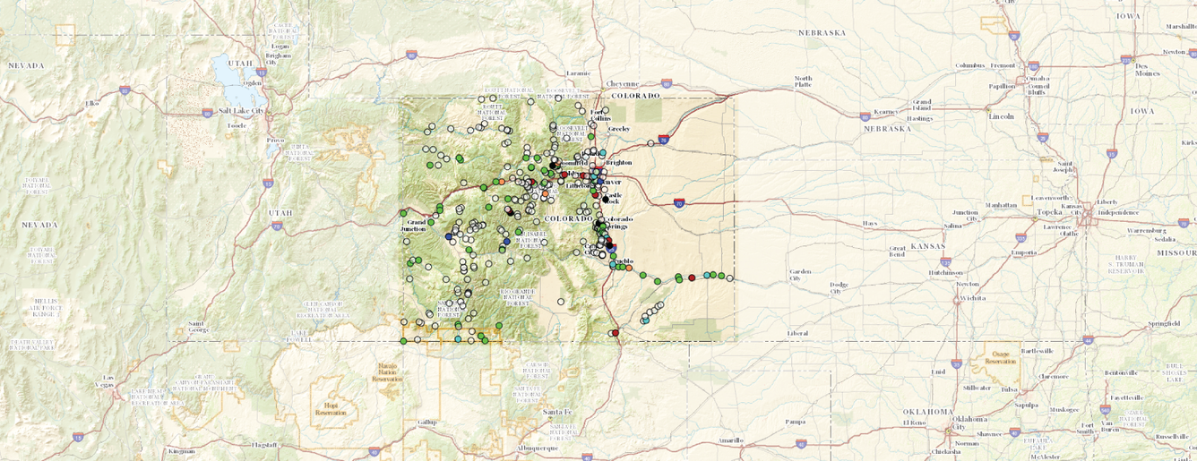 Current streamflow conditions in Colorado