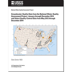 Cover of USGS data series 1063