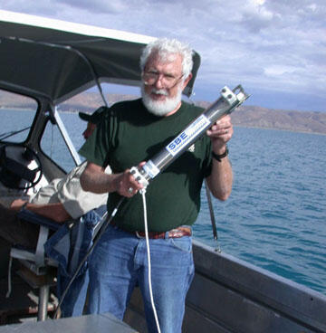 Photo of geologist, Walt Dean.