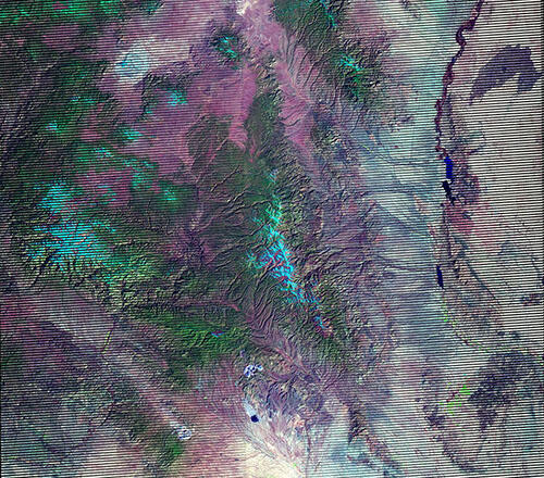 Landsat 7 ETM+ Surface Reflectance