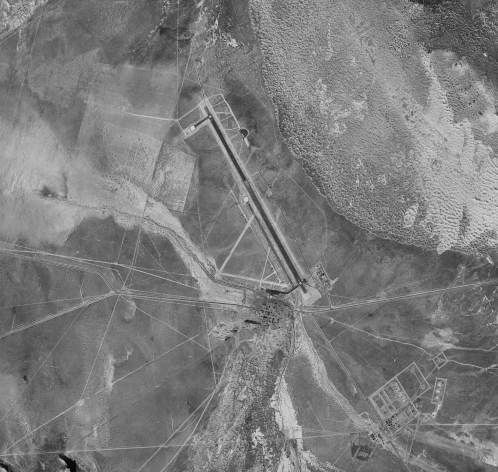 Declassified Data - Declass 1 - Black and White - Michael Army Airfield 