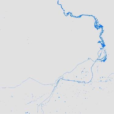 Landsat Dynamic Surface Water Extent (DSWE) Tile-based Image