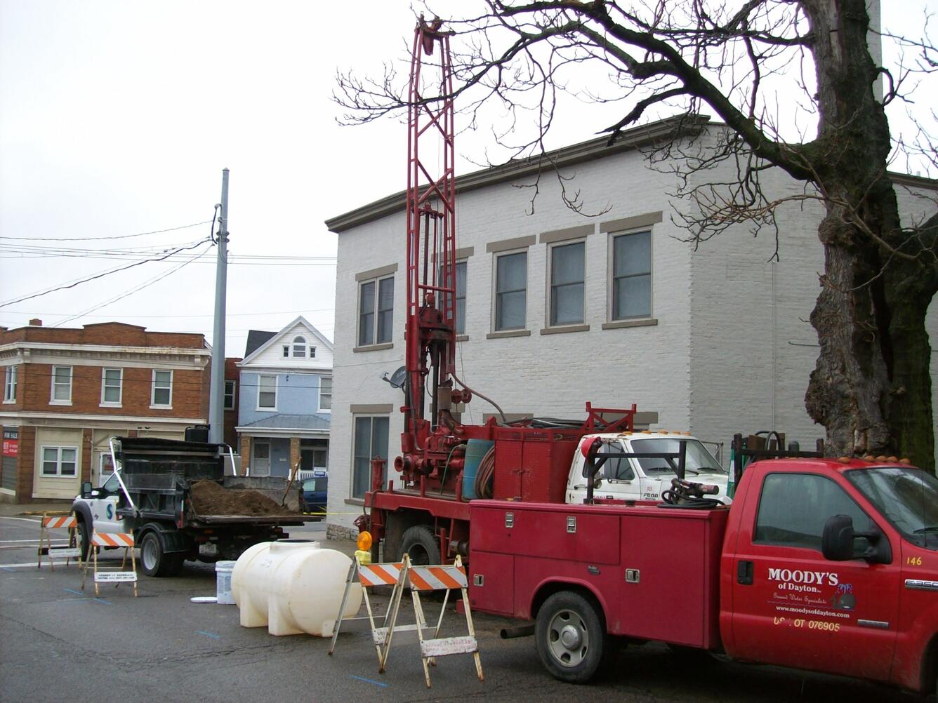 Drilling new well for Northern Sanitation District No 1