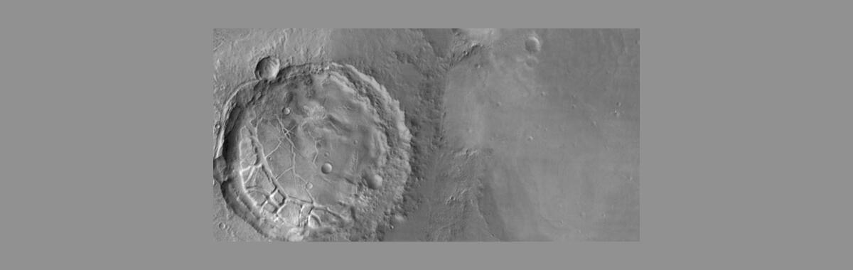 Meridiani Planum MER Landing Site Ellipse THEMIS IR mosaic