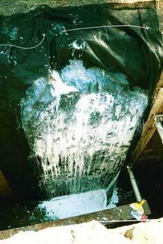 Taking a Peel from a Trench Wall