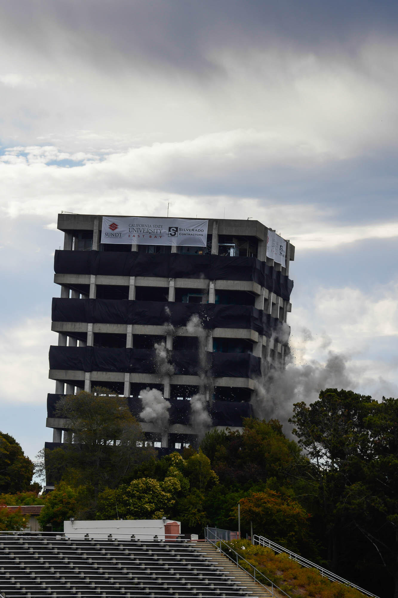 Warren Hall before implosion