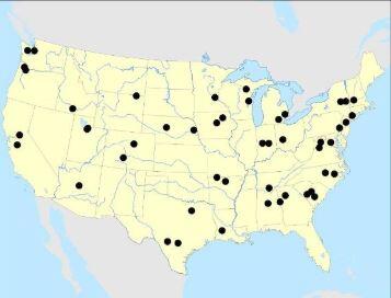 Ecological community datasets used to evaluate the presence of trends in ecological communities