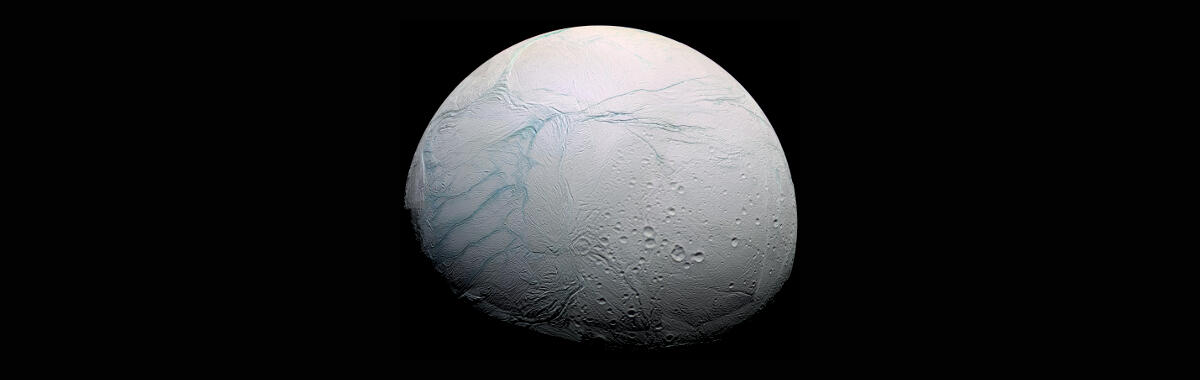 Enceladus Photo taken by Cassini