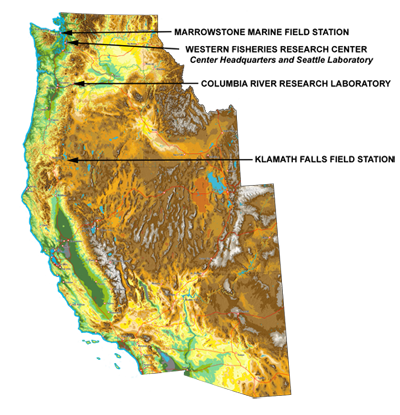 WFRC Field Station Map