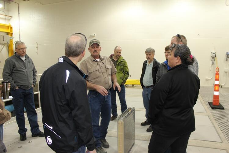 Field trip at new Rapid City water treatment facility