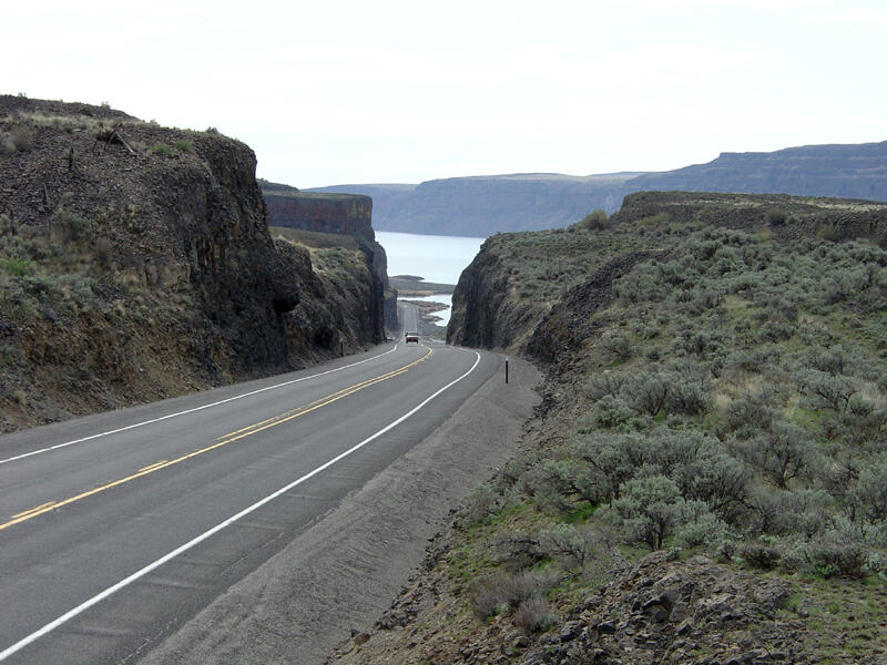 A photo of WA Highway 155