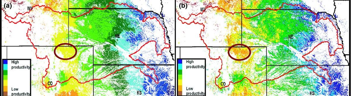 Ecosystem site potential and actual EP maps for the GPRB