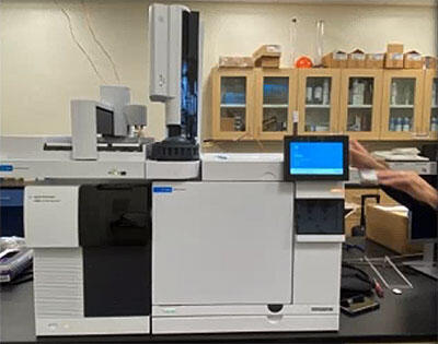 Photo of lab equipment used for processing samples.