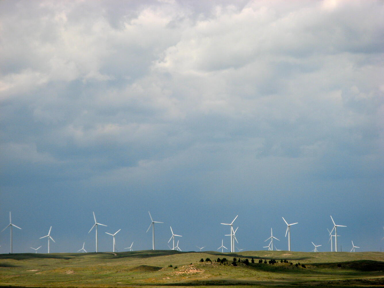 Wind Turbines by Paul Cryan, USGS.
