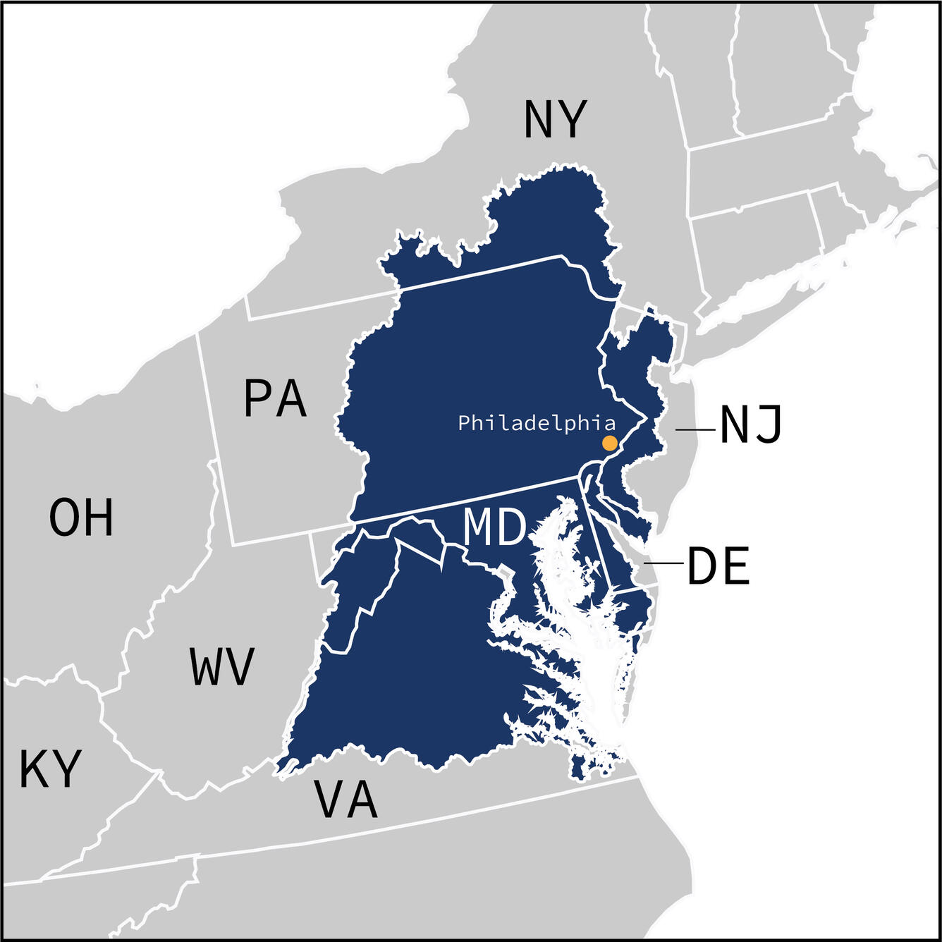 HAB CMF Project Detail Map: Delaware