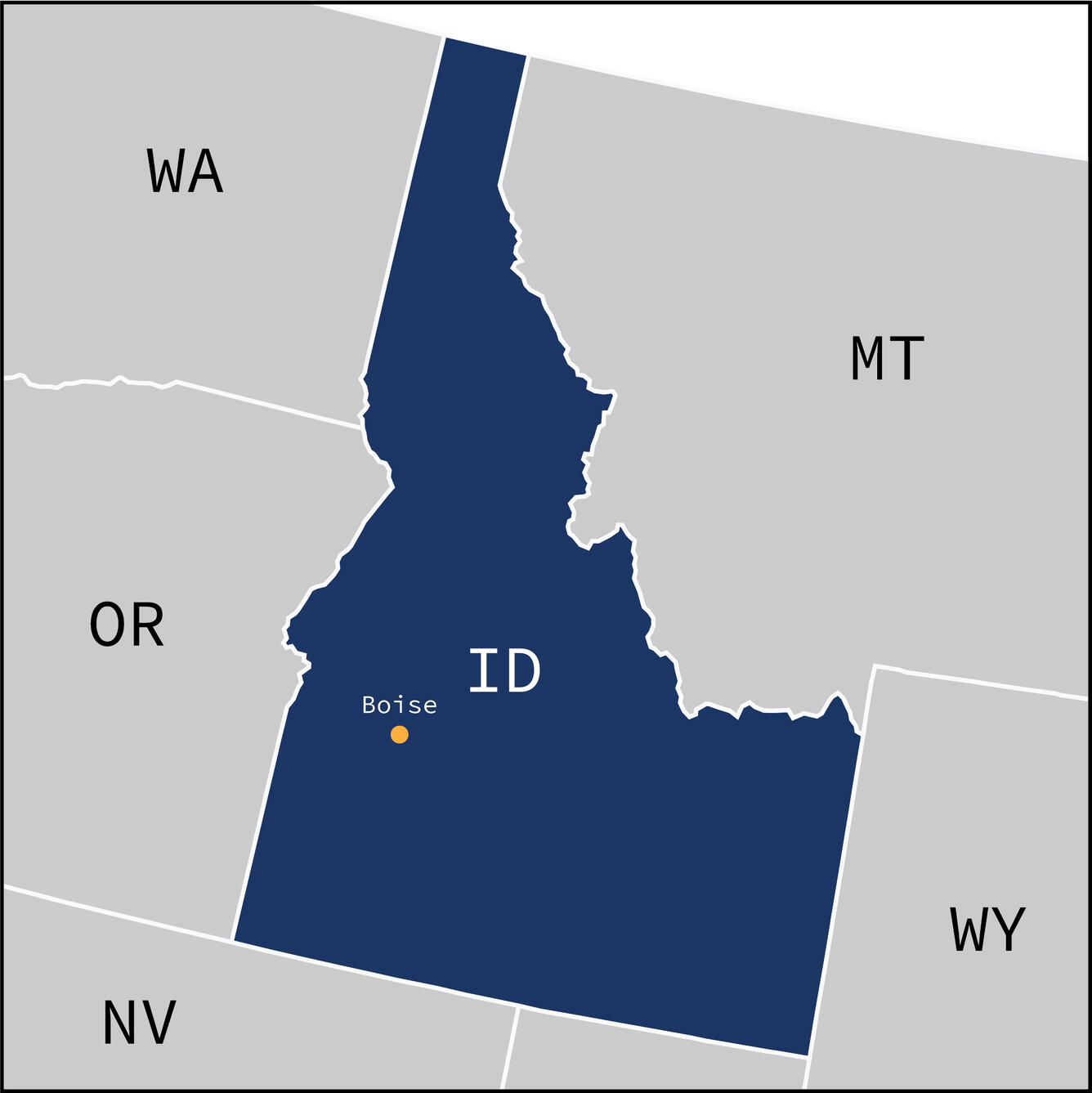 HAB CMF Project Detail Map: Idaho