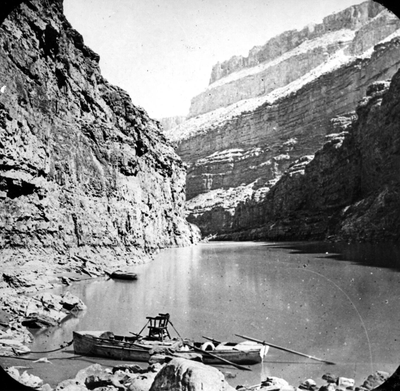 The famous Powell armchair in Marble Canyon