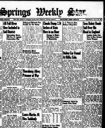 Hot Springs Weekly Star (July 20, 1944)