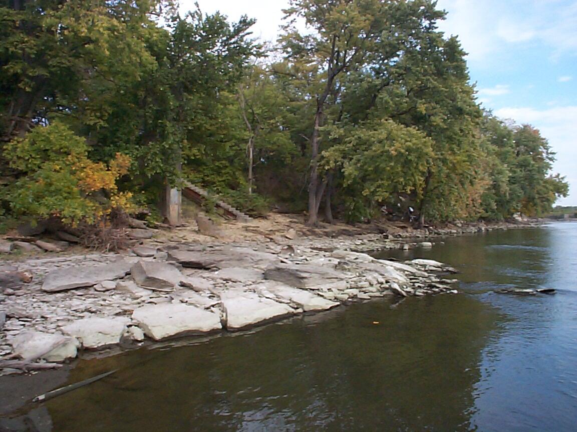 Illinois River at Marseilles, Illinois