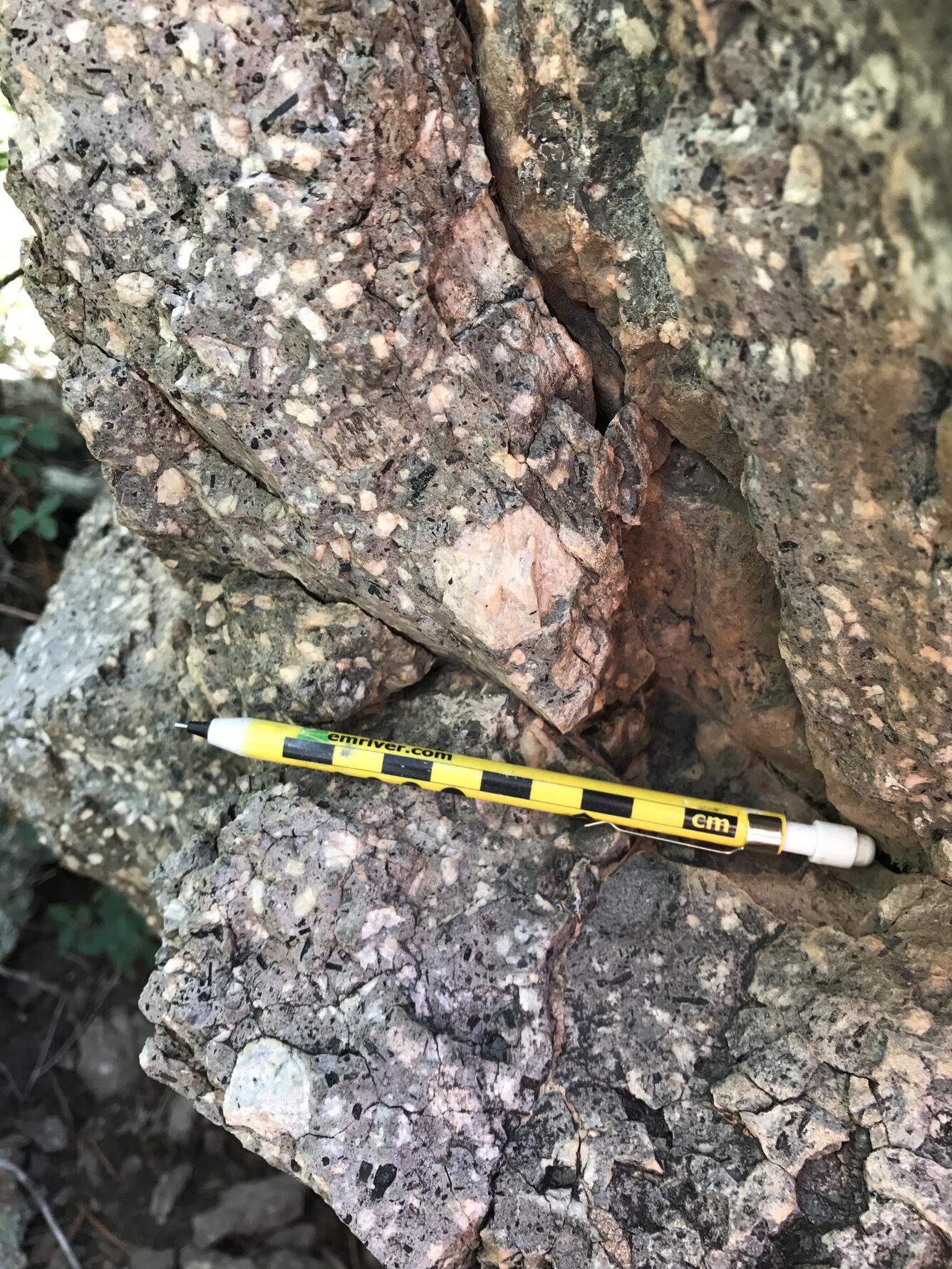 Dacite porphyry dike, Platoro caldera complex