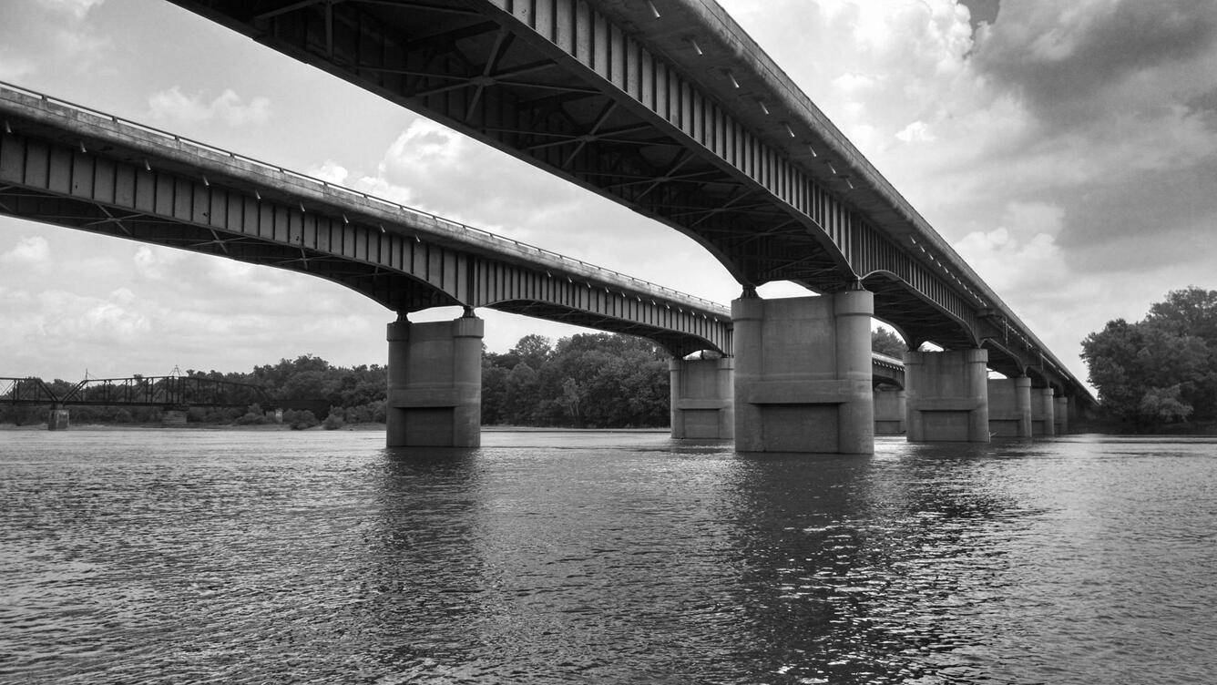 Bridge over the Wabash River