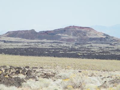 Ice Springs cinder cone and lava flow erupted 720 years ago in the Black Rock Desert Volcanic Field, Utah.