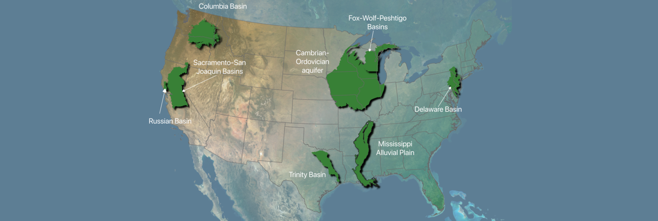 Integrated Water Availability Assessments (IWAAs) project areas