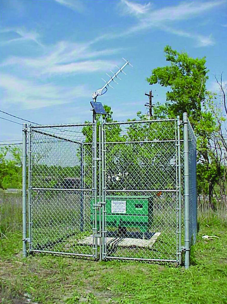 Kyle 2 monitoring well, Hays County, Texas.