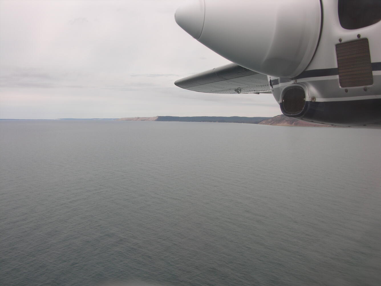 Lake Michigan air survey