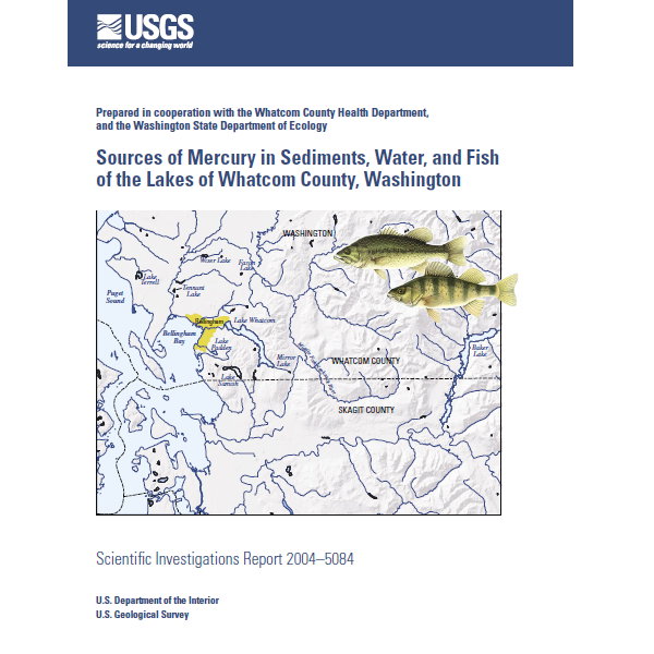 Sources of Mercury in Sediments, Water, and Fish Report Cover
