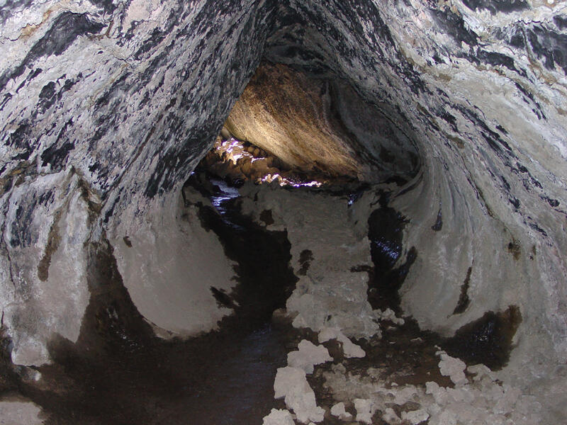 A photo of Sunshine Lava Tube