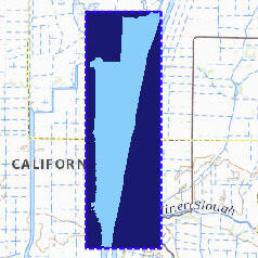 Illustrative map shows where data was collected.