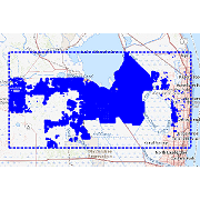 Hendry and Palm Beach Counties, Florida irrigated agricultural land-use from January through December 2019 